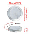 LED 12V 24V Spot Lights Chrome Surface Mounted Downlights Dimmable IP66