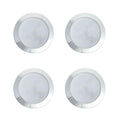 LED 12V 24V Spot Lights Chrome Surface Mounted Downlights Dimmable IP66 Pack of 4