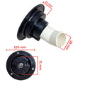 Fresh Water Tank Locking Inlet Filler Cap Black