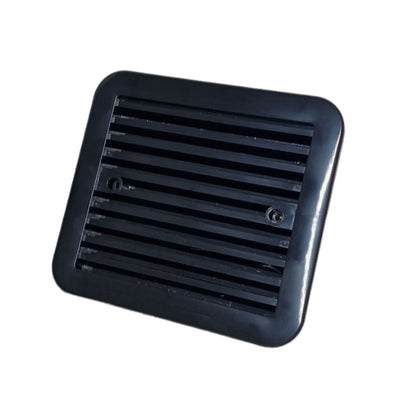 12V Exhaust Air Vent Side Ventilation Fan Black 205 x 185mm