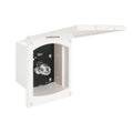 External Shower Point White Water Outlet Socket & Shower Head