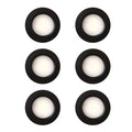 6 x LED 12V 24V Spot Lights Dimmable Black Recessed Downlights Warm White