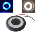 LED Spot Light 12V 24V Touch Switch Dimmer 70mm Black Downlight Caravan Boat