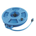 15M Flexible Flat Water Hose Reel Compact Cassette Triple Flow