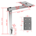 Detachable 360 Swivel Table Leg T5 T6 Campervan Caravan Motorhome Boat