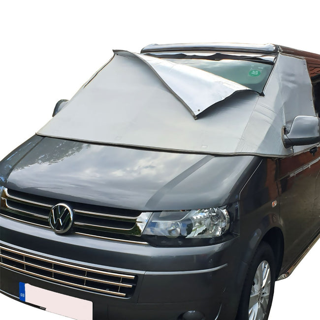 Insulated Windscreen Cover Ford Transit - Silver