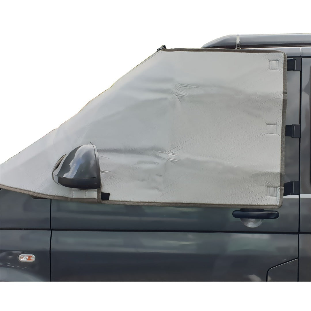 Campervan External Thermal Screen Cab Cover Windscreen Silver Blinds V ...