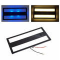 LED Ceiling Panel Light 12V 24V Black Touch Switch Dimmable Caravan Campervan Boat