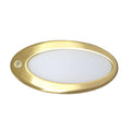 LED Ceiling Light 12V 24V Dimmable 6W Touch Switch Gold Panel Lamp