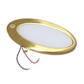 LED Ceiling Light 12V 24V Dimmable 6W Touch Switch Gold Panel Lamp