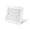 12V Extractor Air Vent Side Ventilation Fan White 205 x 185mm