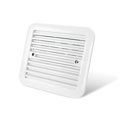 12V Extractor Air Vent Side Ventilation Fan White 205 x 185mm