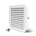 12V Extractor Air Vent Side Ventilation Fan White 205 x 185mm