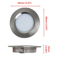 LED 12V 24V Spot Light Touch Switch Dimmable Recessed Downlight 3000k