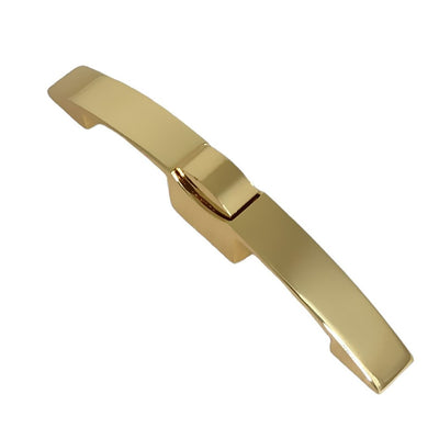 Cabinet Push Button Latch Lock Handle 128mm Catch Door Knob Gold