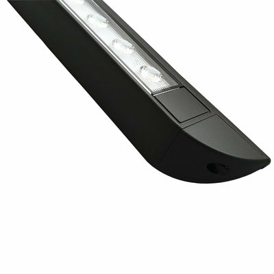 LED Awning Light Black 12V 24V Waterproof 506mm Cool White With Switch