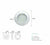 LED 12V 24V Spot Light White 75mm Ceiling Lamp Surface Mounted Downlight
