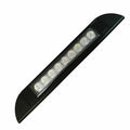 LED Awning Light Black 12V 24V Waterproof 256mm Cool White With Switch