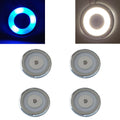 4 x LED Spot Light 12V 24V Touch Switch Dimmer 70mm Motorhome Downlights